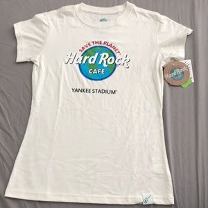 Ladies Hard Rock Cafe Yankee Stadium T-Shirt